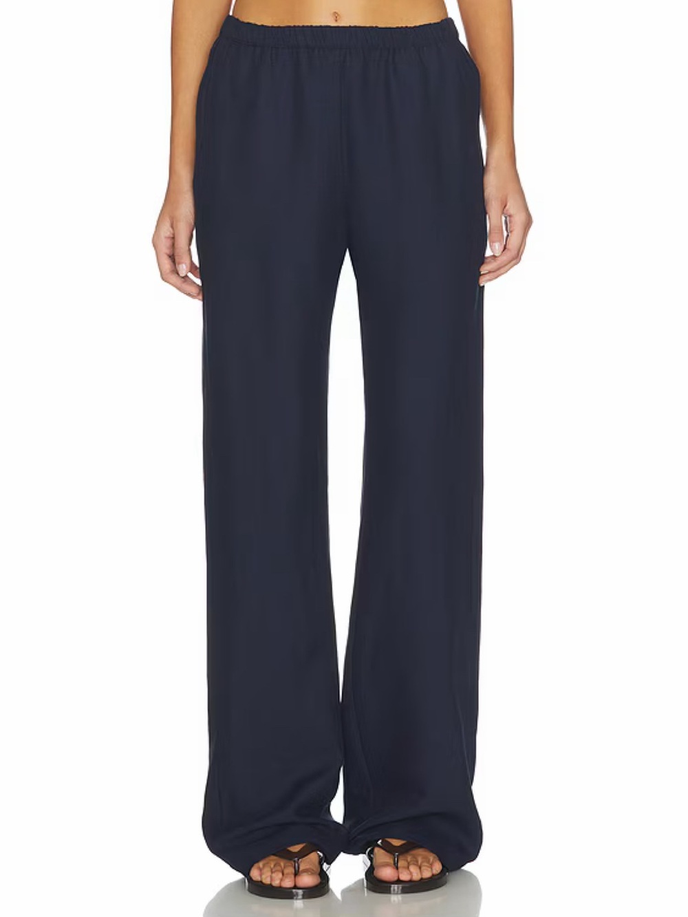 Enza Costa twill everywhere pant in evening blue